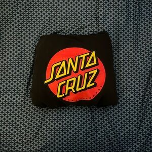 Black Santa Cruz Hoodie